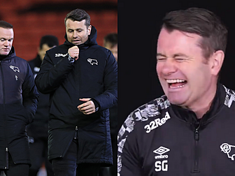 WATCH: Derby's Shay Given hila...